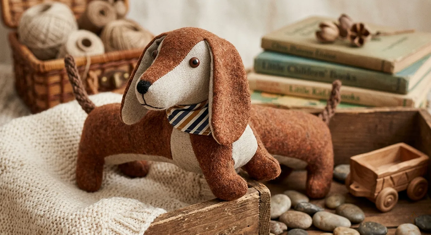 peluche teckel