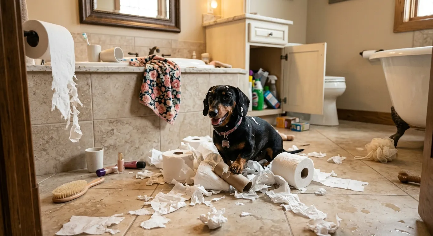 Teckel destructeur
