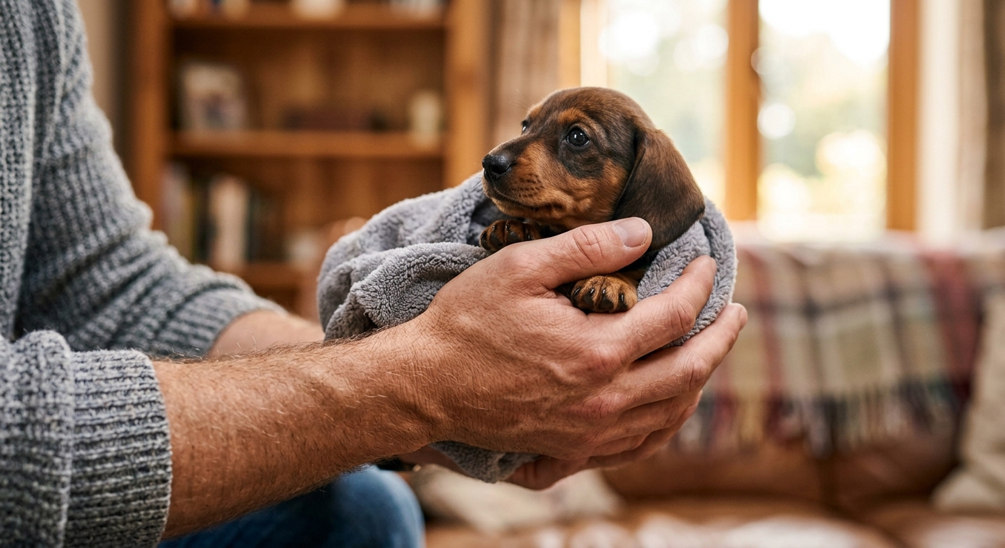Teckel chiot